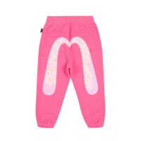 Slogan-pattern Daicock Print Regular Fit Sweatpants