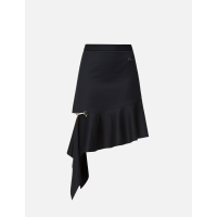 Asymmetric Drape Skirt