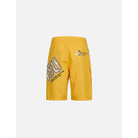 Camouflage Logo Print Board Shorts