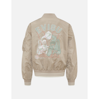 Patched Seagull and Godhead Bomber Jacket