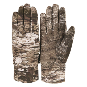 Huntworth Men's Lightweight Unlined Stretch Grid Fleece Shooters Gloves