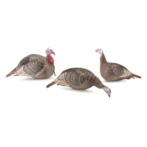 H.S. Strut Strut-Lite The Flock Turkey Decoys 3 Piece