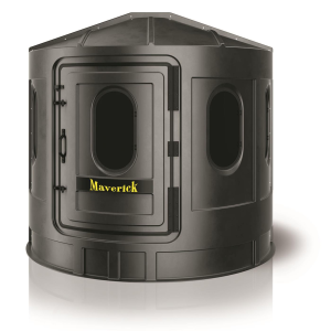 Maverick XL Hard Side Hunting Blind Black with Tinted Windows