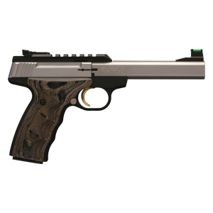 Browning Buck Mark Plus Stainless UDX SemiAutomatic22LR Fiber Optic Sights 101 Rounds