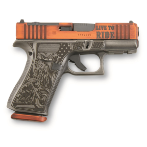 Glock G43X MOS Motorcycle Live to Ride Semiautomatic 9mm 34 Barrel 10 Rounds