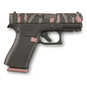 Glock 43X MOS SCT Tigress Rose Semiautomatic 9mm 34 Barrel 101 Rounds