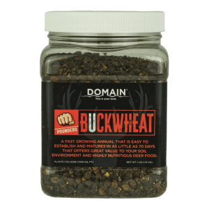 Domain Buckwheat Pounder Food Plot Seed 1 lb.