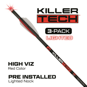 Killer Instinct KillerTech 20" Lighted Crossbow Bolts 3 Pack