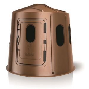 Maverick 6-Shooter Hard Side Hunting Blind Brown