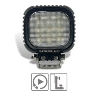 4" Block CREE LED Light Pod - Flood Beam