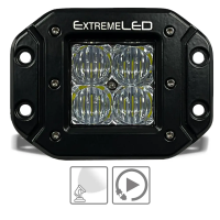 Flood Flush Mount Extreme Series 3" LED Light Pod