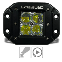 Spot Flush Mount Extreme Series 3" LED Light Pod