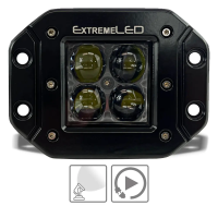 Stealth Flood Flush Mount Extreme Series 3" Light Pod