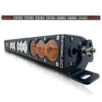 50" X6 Amber/White 270W Combo Beam LED Light Bar & Harness Kit