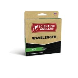 Scientific Anglers Wavelength MPX Taper Fly Line - Amber and Optic Green - WF3F