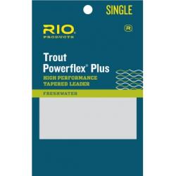 Rio Powerflex Plus Leader - Single - One Color - 9ft 0X