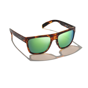 Bajio Caballo Sunglasses - Polarized - Tort Gloss with Green Glass