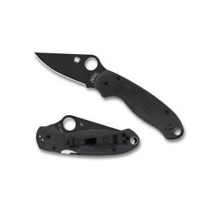Spyderco Para 3 Knife - Lightweight Black - One Size