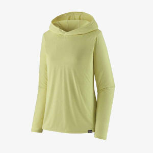 Patagonia Capilene Cool Daily Hoody - Women's - Jellyfish Yellow and Isla Yellow X-Dye - L