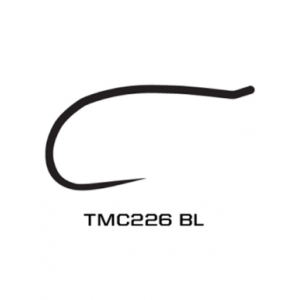 Umpqua Tiemco TMC226BL Hooks - 100pk - One Color - 12