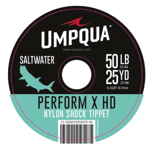 Umpqua Deceiver HD Saltwater Shock Tippet Fluoro - 25YD - Clear - 40lb