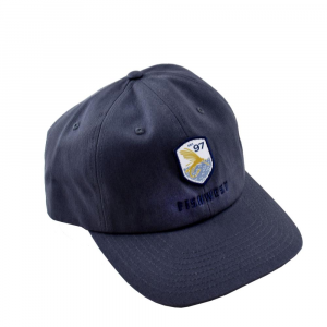 Fishwest Logo Richardson Premium Cotton Dad Hat - Charcoal