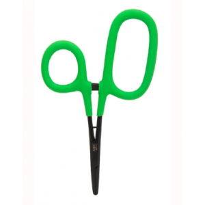 Montana Fly Co Hot Grip Scissor/Forceps - Big Loop - 5.5in - Chartreuse - 5.5in