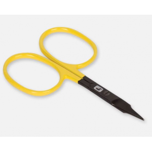 Loon Ergo Precision Tip Fly Tying Scissors - Black - One Size