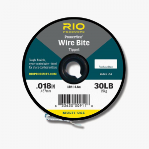 Rio Powerflex Wire Bite Tippet - One Color - 20lb/15ft