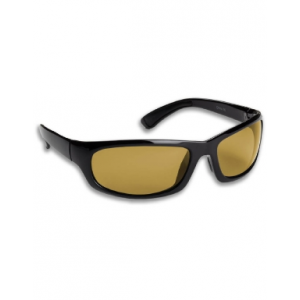 Fisherman Eyewear Permit Sunglasses - Polarized - Matte Black with Amber
