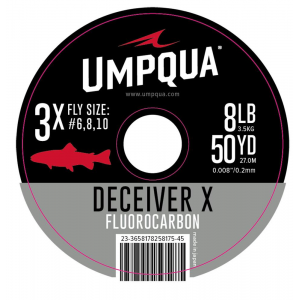 Umpqua Deceiver X Fluorocarbon Tippet - One Color - 0X - 50YD