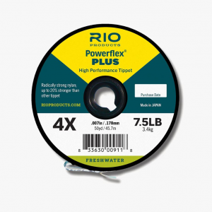 Rio Powerflex Plus Tippet - 50yd - One Color - 0X