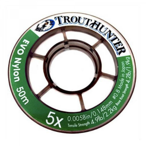 Trout Hunter Big Game EVO Nylon Tippet - One Color - 0/1X-16.3 LB