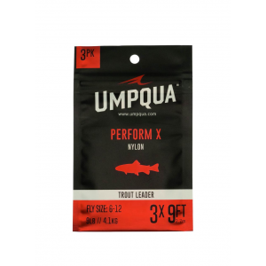 Umpqua Perform X Trout Leader - Single - One Color - 7.5ft 2X