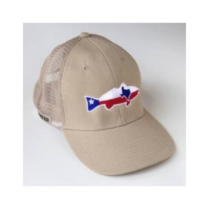 RepYourWater - Texas Redfish Flag Mesh Back Trucker Hat