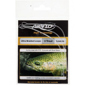 Airflo Fly Fishing - Ultra Braided Trout Loop - 3 P