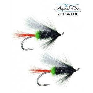 Aqua Flies - Green Butt Skunk Fly - 2 Pack
