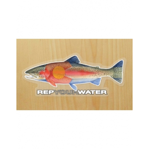 RepYourWater - Colorado Painted Bow Sticker