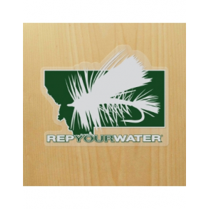 RepYourWater - Montana Dry Fly Sticker