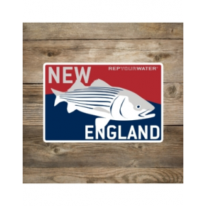 RepYourWater - New England Striper Sticker