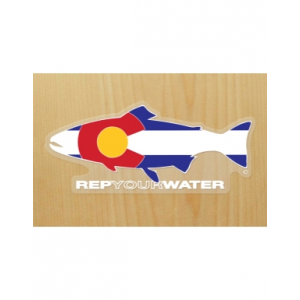 RepYourWater - Colorado Flag Sticker