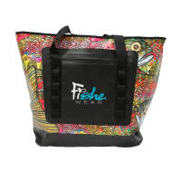 Fishewear Troutrageous Rainbow Wedge Tote - One Size
