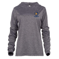 Fishwest Logo Confluence Hoodie - Women's - Athletic Heather - M
