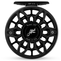 Abel SDF 5/6 Reel - Ported Satin Black Green Fade - 5/6