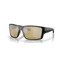 Costa Reefton PRO Sunglasses - Polarized - Matte Black with Sunrise Silver Mirror 580G