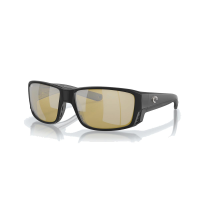 Costa Tuna Alley PRO Sunglasses - Polarized - Matte Black with Sunrise Silver Mirror 580G