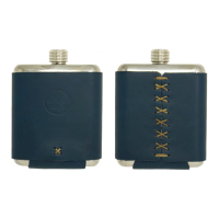 Whiskey Leatherwoks Stillwater Stainless Flask - Marine Blue