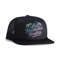 Howler Brothers Los Hermanos Fade Structured Snapback Hat - Black