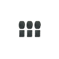 GoPro Flat and Curved Adhesive Mounts - Black - One Size