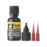 Loon Fluorescing UV Clear Fly Finish - .5oz - Clear